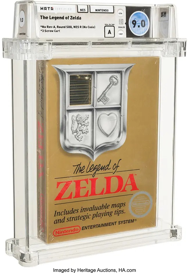 The Legend of Zelda NES, Dilelang dan Sentuh Titik Angka 1,6M